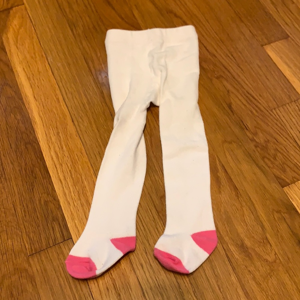 Cute knit tights, size 24m